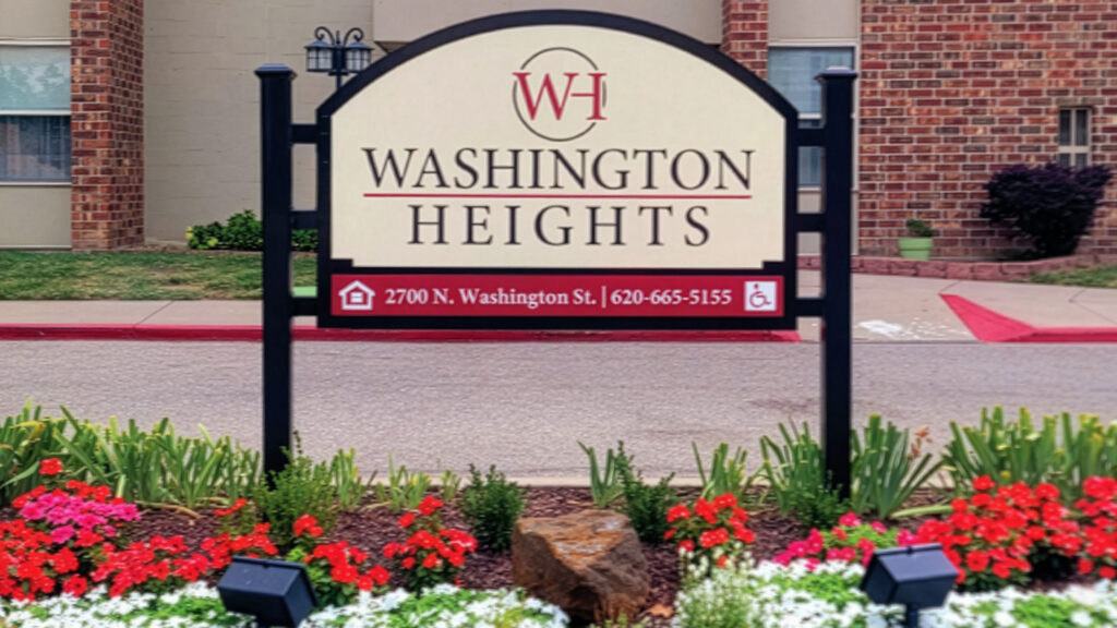 Washington Heights, front sign