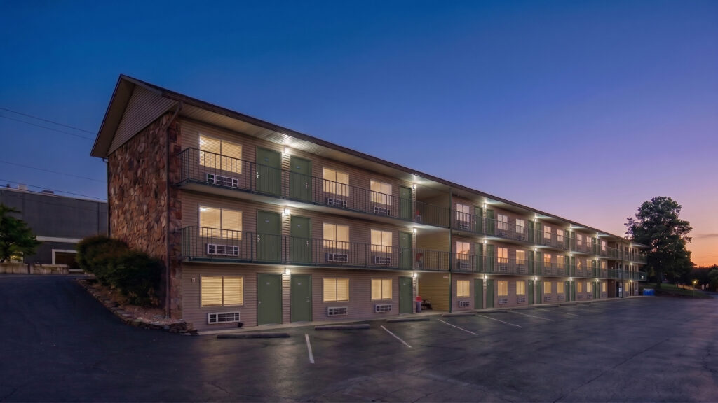 Live Oak Apartments, exterior render